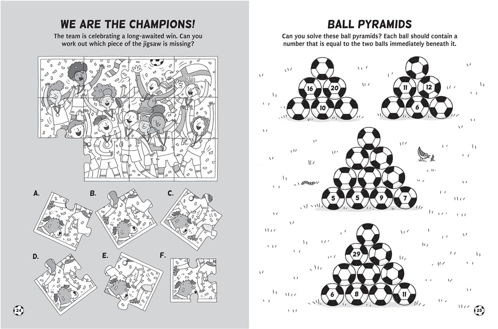 The Football Colouring and Activity Book: Become an ultimate football hero with games, puzzles and more - Image 3
