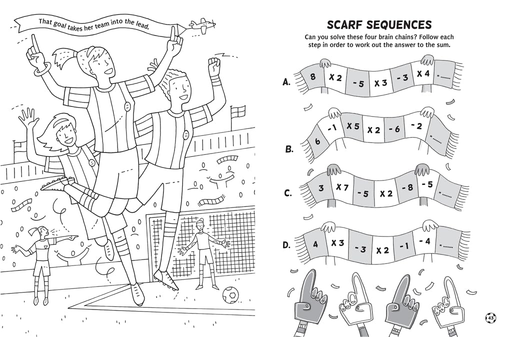 The Football Colouring and Activity Book: Become an ultimate football hero with games, puzzles and more - Image 4
