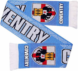 Coventry City Football Fans Souvenir Match Day Scarf product image