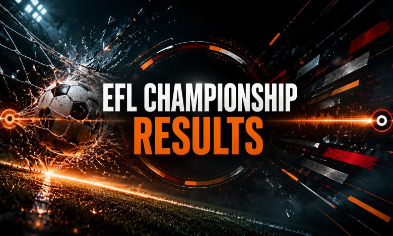 EFL Championship Results