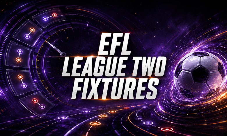 EFL League Two Fixtures