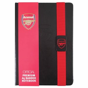 Arsenal FC A5 Banded Notebook