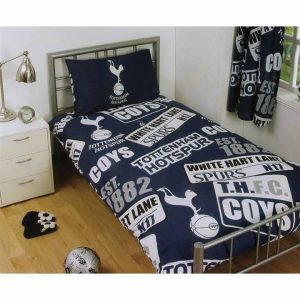 Tottenham Hotspur FC Patch Single Duvet Set