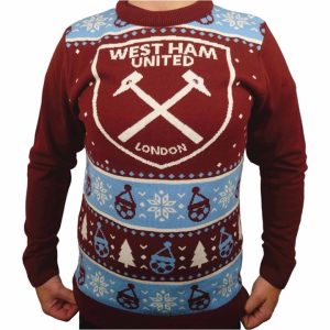 West Ham United FC Christmas Jumper XL
