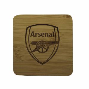 Arsenal FC Bamboo Coaster
