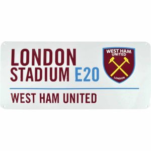 West Ham United FC Street Sign