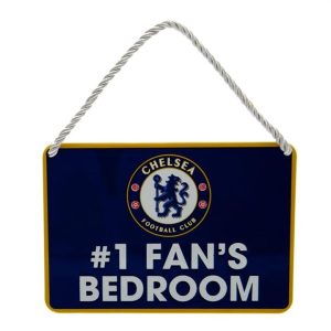Chelsea FC No.1 Fan's Bedroom Plaque