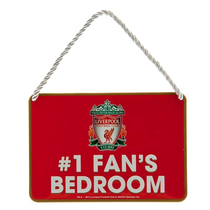 Liverpool FC No.1 Fan's Bedroom Plaque