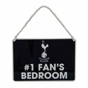 Tottenham Hotspur FC No.1 Fan's Bedroom Plaque