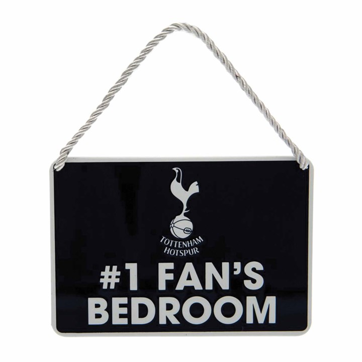 Tottenham Hotspur FC No.1 Fan's Bedroom Plaque