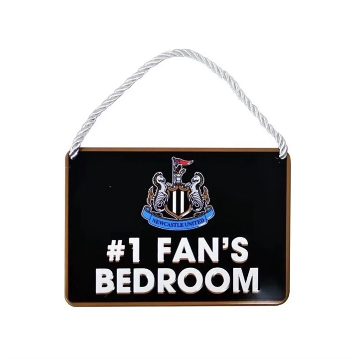 Newcastle United FC #1 Fan's Bedroom Plaque