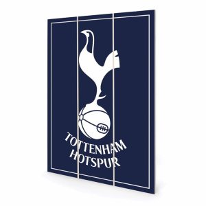 Tottenham Hotspur FC Crest Wooden Panel Sign