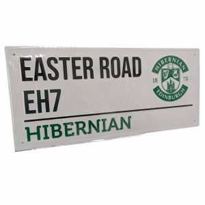 Hibernian FC Street Sign