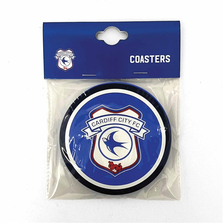 Cardiff City FC Coasters