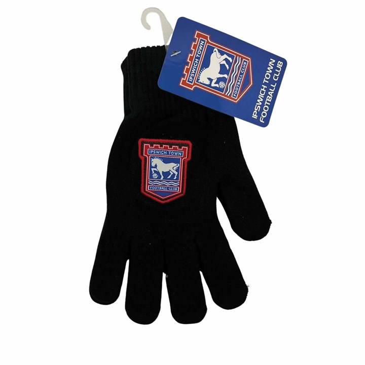Ipswich Town FC Gloves - Size Junior