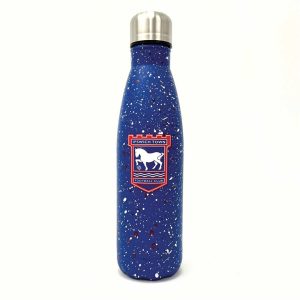 Ipswich Town FC Paint Splatter Water Bottle