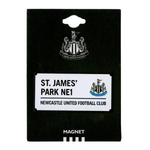 Newcastle United FC Street Sign Magnet