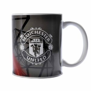 Manchester United FC Black Old Trafford Mug