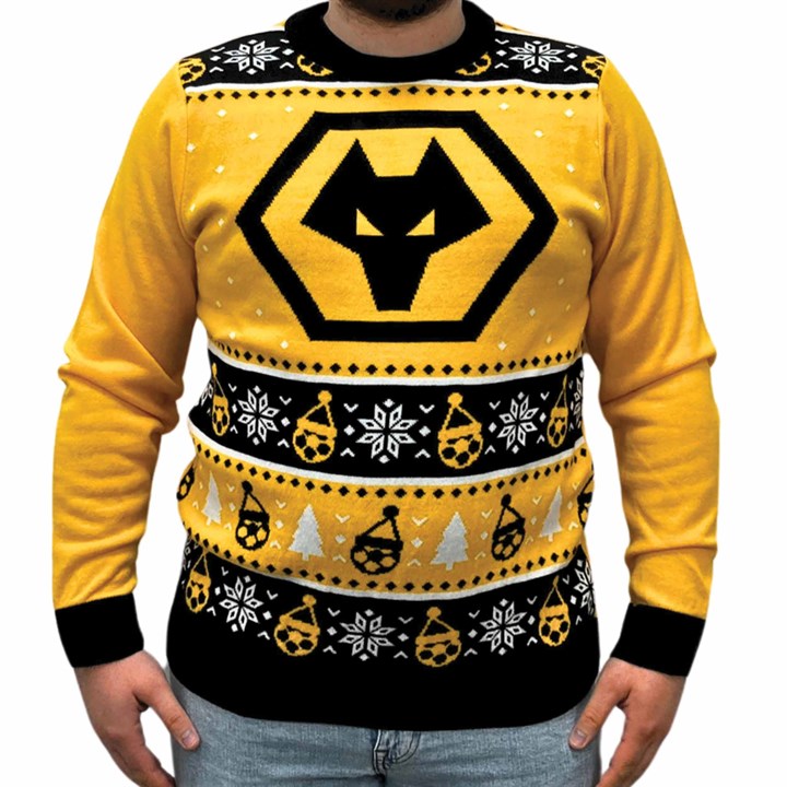 Wolverhampton Wanderers FC Christmas Jumper XL