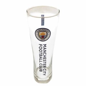 Manchester City FC Slim Pint Glass