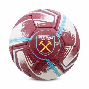 West Ham United FC Turbine Football Size 1 Deflated