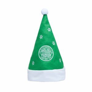 Celtic FC Snowflake Santa Hat