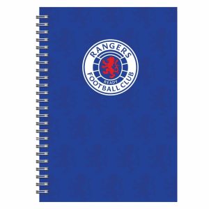 Rangers FC Spiral A5 Notebook