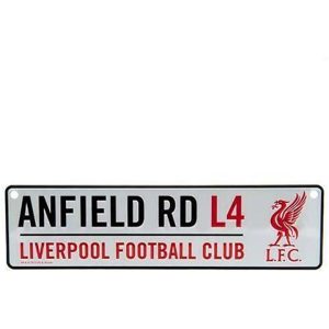 Liverpool FC Window Street Sign