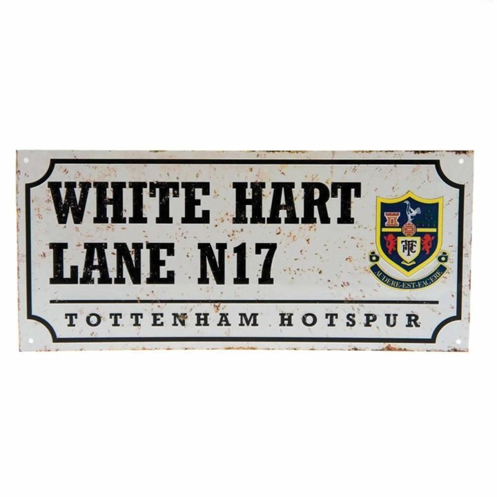 Tottenham Hotspur FC Nostalgia Street Sign