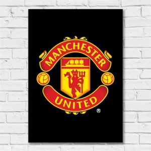 Manchester United FC A2 Crest Poster