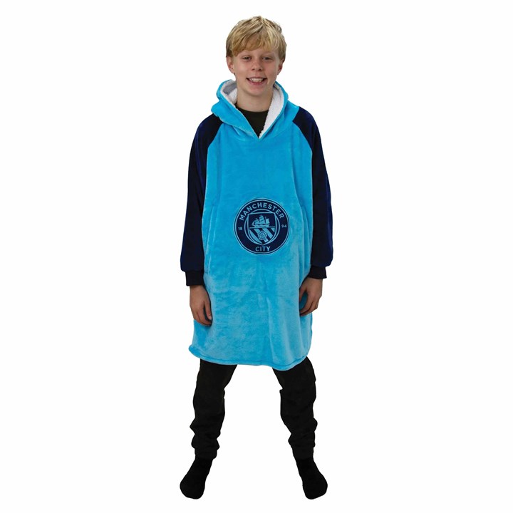 Manchester City FC Kids Oversized Hoodie