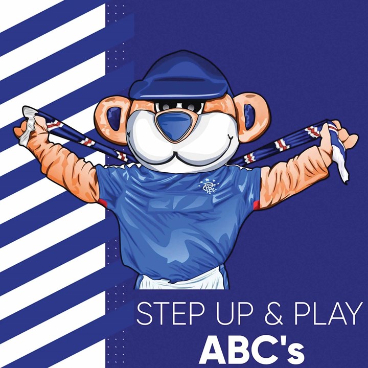 Rangers FC Step up and Play ABC's Book