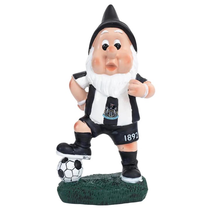 Newcastle United FC Gnome on the Ball