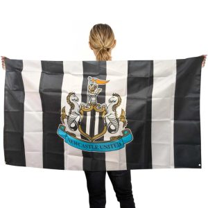 Newcastle United FC Stripe Flag