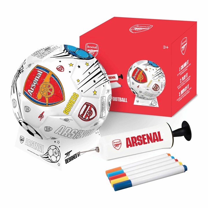 Arsenal FC Colour in Mini Football