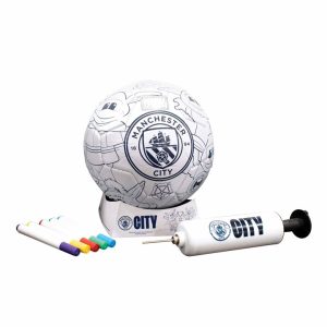 Manchester City FC Colour in Mini Football