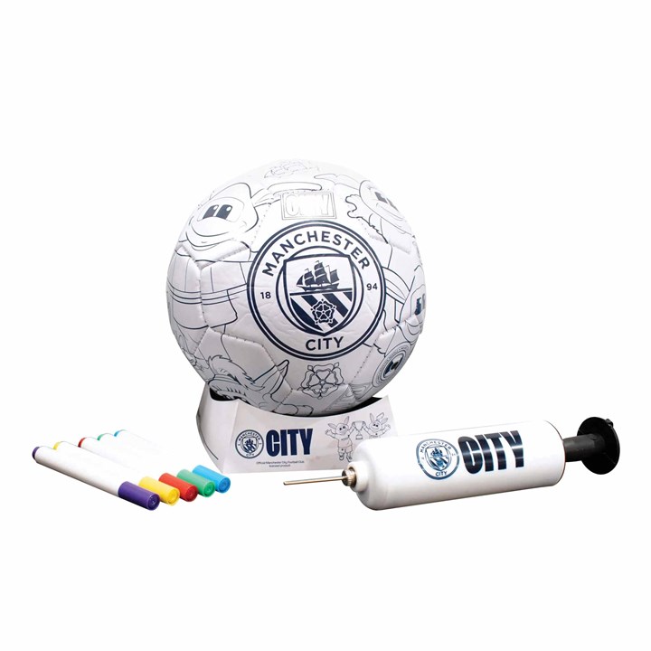 Manchester City FC Colour in Mini Football