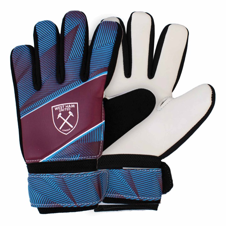 West Ham United FC Fuse Goalkeeper Gloves - Size Junior