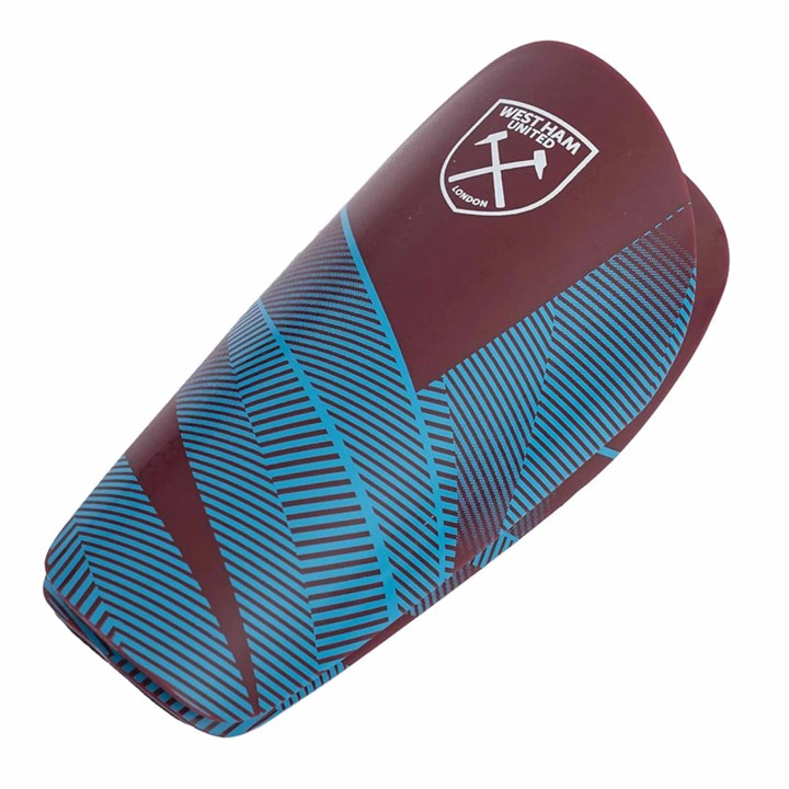 West Ham United FC Fuse Slip in Shin Guards - Size Junior