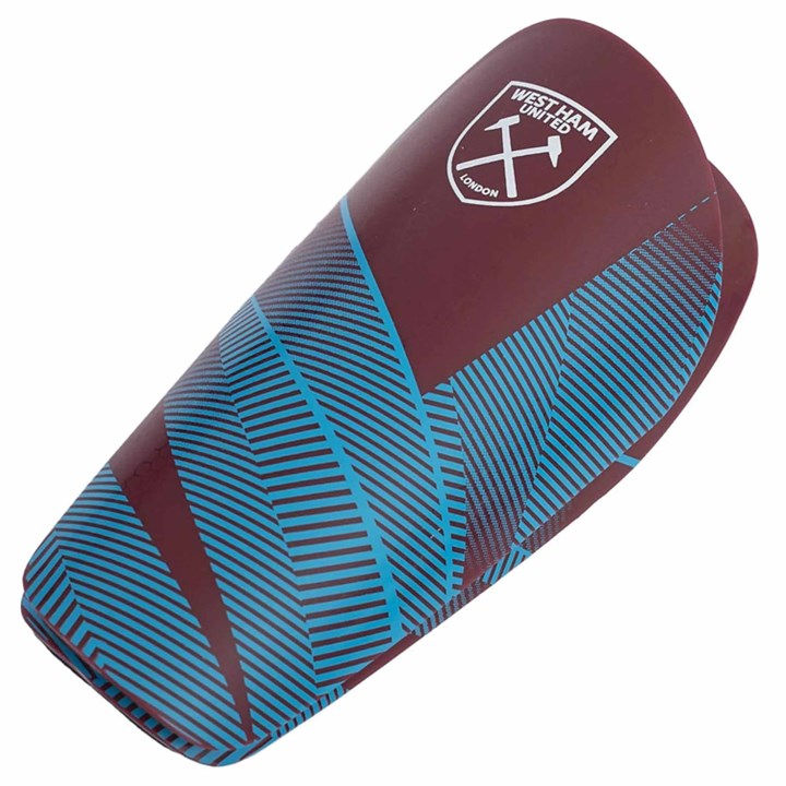 West Ham United FC Fuse Slip in Shin Guards - Size Youth