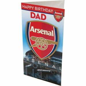 Arsenal FC Happy Birthday Dad Card