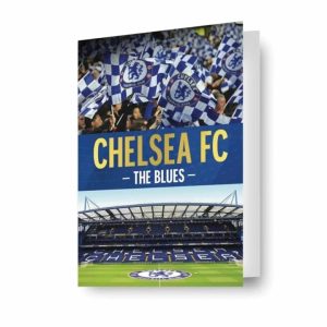 Chelsea FC 3D Effect Birthday Card
