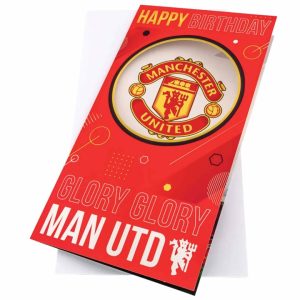Manchester United FC Crest Birthday Card