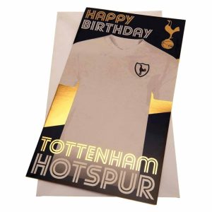 Tottenham Hotspur FC Football Shirt Birthday Card