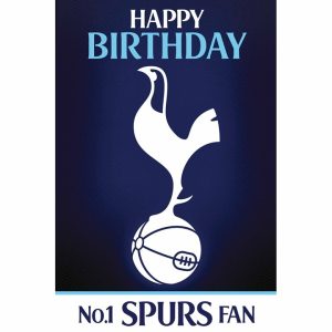 Tottenham Hotspur FC 3D Effect Birthday Card