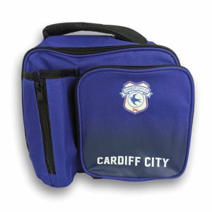 Cardiff City FC Fade Lunch Bag with Bottle Holder