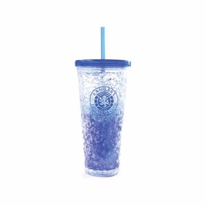 Rangers FC Freezer Cup with Straw