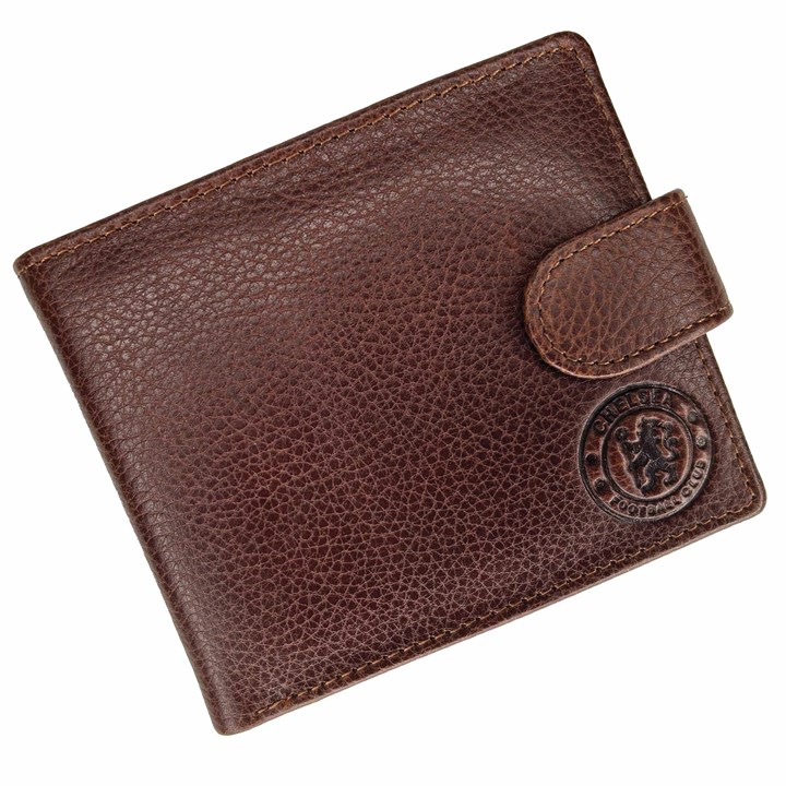 Chelsea FC Premium Brown Leather Wallet