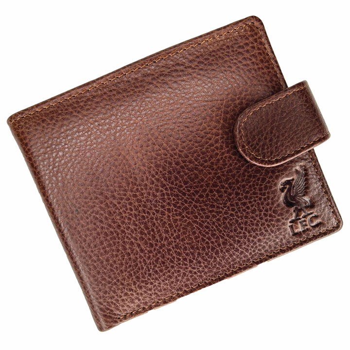 Liverpool FC Premium Brown Leather Wallet
