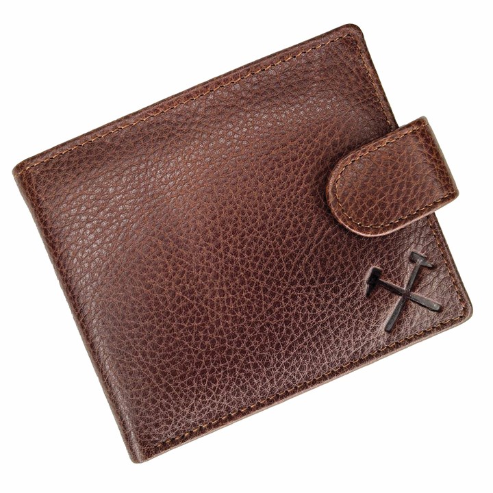 West Ham United FC Premium Brown Leather Wallet